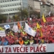 SPINS na najbolj množičnem protestu slovenskih sindikatov od samostojnosti Slovenije	