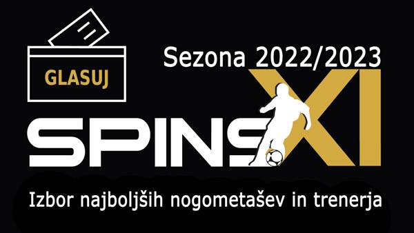SPINS XI: Glasovanje za najboljše nogometaše in trenerja sezone 2022/2023