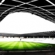 Zelenica stadiona Stožice, najbolj urejena igralna površina v prvem delu državnega prvenstva